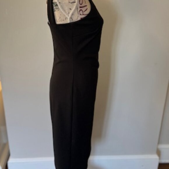 Bebe Black Halter Neck Midi 6 - Picture 6 of 7